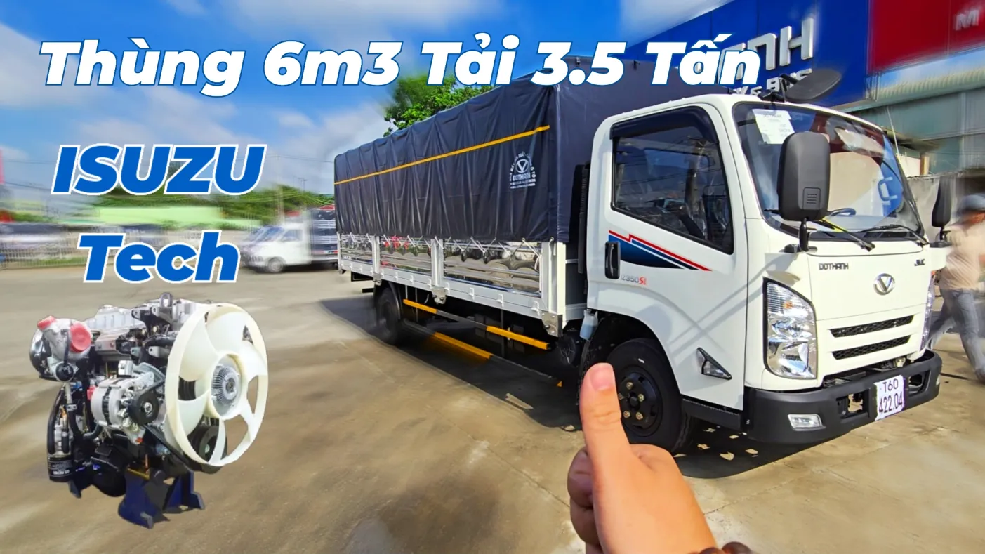 Đô Thành IZ350 thùng dài 6.3 mét