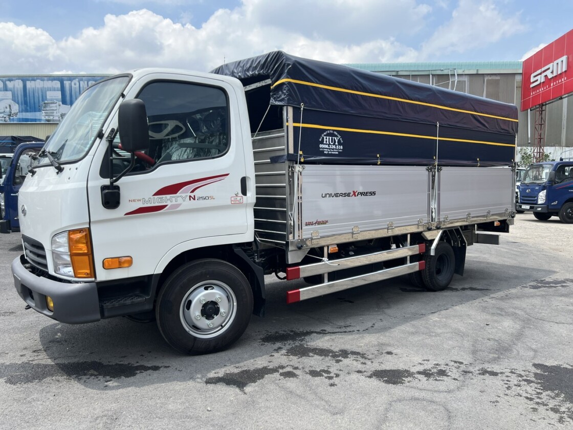 Hyundai N250SL E5 thùng bạt bửng nhôm