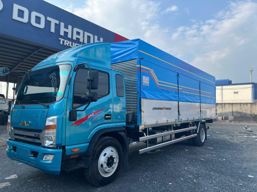 JAC N900 đóng thùng nhôm đẹp